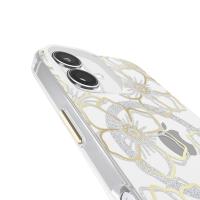 Case-Mate Floral Gems MagSafe - Etui iPhone 16 (Gold)