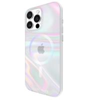 Case-Mate Soap Bubble MagSafe - Etui iPhone 16 Pro Max (Iridescent)