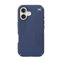 Speck Presidio2 Grip - Etui iPhone 16 (Coastal Blue / Dust Grey / White)