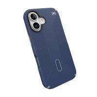 Speck Presidio2 Grip ClickLock & MagSafe - Etui iPhone 16 (Coastal Blue / Dust Grey / White)