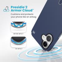 Speck Presidio2 Pro ClickLock & MagSafe - Etui iPhone 16 Plus (Coastal Blue / Dust Grey / White)