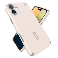 Speck Presidio2 Pro ClickLock & MagSafe - Etui iPhone 16 Plus (Bleached Bone / Heirloom Gold / Hazel Brown)