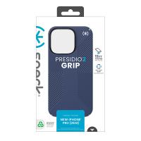 Speck Presidio2 Grip - Etui iPhone 16 Pro (Coastal Blue / Dust Grey / White)