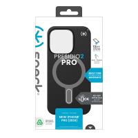 Speck Presidio2 Pro ClickLock & MagSafe - Etui iPhone 16 Pro (Black / Slate Grey / White)