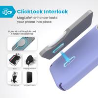 Speck Presidio2 Pro ClickLock & MagSafe - Etui iPhone 16 Pro (Future Lavender / Cassis Purple / White)