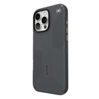 Speck Presidio2 Grip ClickLock & MagSafe - Etui iPhone 16 Pro Max (Charcoal Grey / Cool Bronze / White)