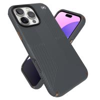 Speck Presidio2 Grip - Etui iPhone 16 Pro Max (Charcoal Grey / Cool Bronze / White)