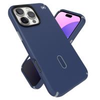 Speck Presidio2 Pro ClickLock & MagSafe - Etui iPhone 16 Pro Max (Coastal Blue / Dust Grey / White)