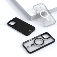 Incipio Velocity MagSafe - Etui iPhone 16 (Clear / Black)