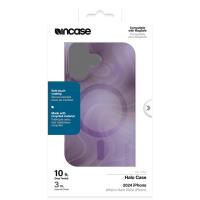 Incase Halo Case MagSafe - Etui iPhone 16 (Oil Slick Lilac)