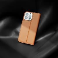 Moshi Overture MagSafe - Skórzane etui 3w1 z klapką iPhone 16 Pro Max (Caramel Brown)