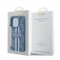 Guess 4G Printed Stripes MagSafe - Etui iPhone 16 Pro Max (niebieski)