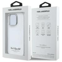 Karl Lagerfeld Hotel RSG - Etui iPhone 16 Pro (szary)