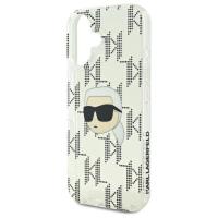 Karl Lagerfeld IML Karl Head Electroplated - Etui iPhone 16 (przezroczysty)