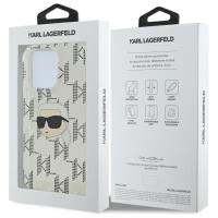 Karl Lagerfeld IML Karl Head Electroplated - Etui iPhone 16 Pro Max (przezroczysty)