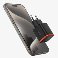 Spigen ArcStation Essential EE301EU - Ładowarka sieciowa USB-C PD + QC3.0 30W (Czarny)