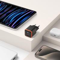 Spigen ArcStation Essential EE301EU - Ładowarka sieciowa USB-C PD + QC3.0 30W (Czarny)