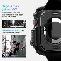 Spigen Rugged Armor - Obudowa do Apple Watch 10 46 mm (Matte Black)