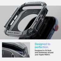 Spigen Rugged Armor - Obudowa do Apple Watch 10 46 mm (Dark Grey)