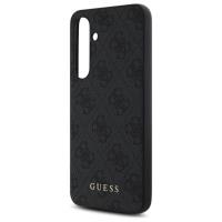 Guess 4G Metal Gold Logo - Etui Samsung Galaxy S24 FE (szary)