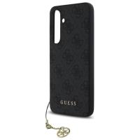 Guess 4G Charms Collection - Etui Samsung Galaxy S24 FE (szary)