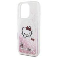 Hello Kitty Liquid Glitter Sweet Kitty Bows MagSafe - Etui iPhone 16 Pro Max (biały)