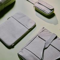 Incase Crosstown Sleeve with Woolenex - Pokrowiec z kieszenią MacBook Pro 14" (M4/M3/M2/M1/2024-2021) (Limestone)