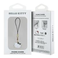 Hello Kitty Phone Strap Charm Kitty Head - Zawieszka do telefonu (czarny)