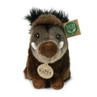 Rappa - Pluszowa maskotka siedzący Dzik 18 cm Eco-Friendly