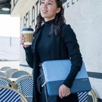 STM Origin Laptop Sleeve – Pokrowiec MacBook Pro 16" / Laptop 16” / 15” (Lilac plum)