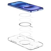 Spigen Liquid Crystal Mag MagSafe - Etui do iPhone 16 (Przezroczysty)