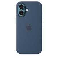 Apple Silicone Case - Silikonowe etui z MagSafe do iPhone 16 (denim)