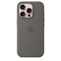 Apple Silicone Case - Silikonowe etui z MagSafe do iPhone 16 Pro (górska szarość)
