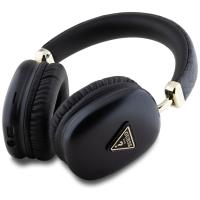 Guess 4G Triangle Logo - Bezprzewodowe słuchawki nauszne Bluetooth V5.3 (czarny)