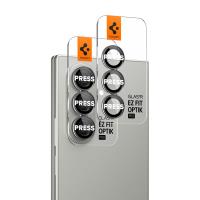 Spigen Optik Pro HD GLAS.TR EZ Fit Camera Protector 2-Pack - Szkło ochronne na obiektyw do Samsung Galaxy Z Fold 7 (2 szt)(Czarny)