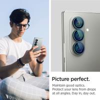 Spigen Optik Pro HD GLAS.TR EZ Fit Camera Protector 2-Pack - Szkło ochronne na obiektyw do Samsung Galaxy Z Fold 7 (2 szt)(Czarny)