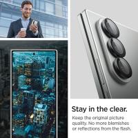 Spigen Optik Pro HD GLAS.TR EZ Fit Camera Protector 2-Pack - Szkło ochronne na obiektyw do Samsung Galaxy Z Fold 7 (2 szt)(Czarny)