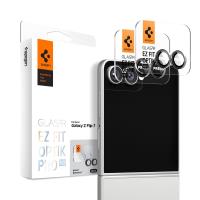 Spigen Optik Pro HD GLAS.TR EZ Fit Camera Protector 2-Pack - Szkło ochronne na obiektyw do Samsung Galaxy Z Flip 7 (Czarny)