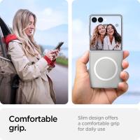 Spigen Airskin Mag MagSafe - Etui do Samsung Galaxy Z Flip 7 (Clear/White)