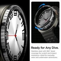 Spigen Bezel Tune Diver - Obudowa / Pierścien ochronny do Samsung Galaxy Watch 8 44 mm (Black)