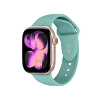 Crong Liquid - Pasek do Apple Watch 38/40/41/42mm (turkusowy)
