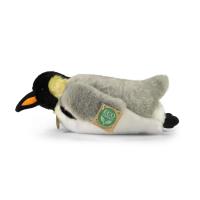 Rappa - Pluszowa realistyczna maskotka Pingwin leżący 28 cm Eco-Friendly