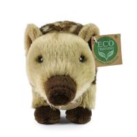 Rappa - Pluszowa realistyczna maskotka Młody Dzik 22 cm Eco-Friendly