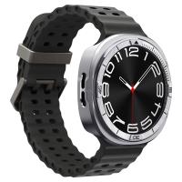 Spigen Bezel Tune Pro Pilot - Obudowa / Pierścień ochronny do Samsung Galaxy Watch 8 44 mm (Silver)
