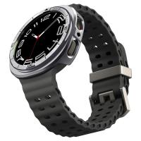 Spigen Bezel Tune Pro Pilot - Obudowa / Pierścień ochronny do Samsung Galaxy Watch 8 44 mm (Silver)