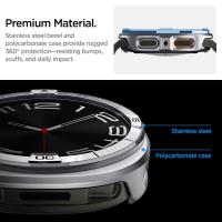 Spigen Bezel Tune Pro Pilot - Obudowa / Pierścień ochronny do Samsung Galaxy Watch 8 44 mm (Silver)