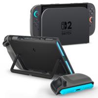 Spigen Nano Pop - Etui do Nintendo Switch 2 (Black Sesame)