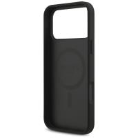 Guess 4G Circle Classic Logo MagSafe - Etui iPhone 17 Pro Max (czarny)