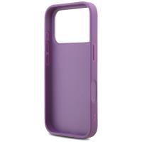 Guess Fixed Glitter Big 4G - Etui iPhone 17 Pro (liliowy)