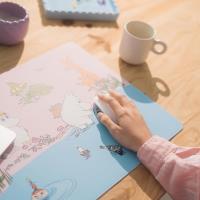 Muminki - Podkładka na biurko z ekoskóry XL 60 x 35 cm